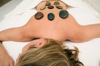 Hot stone massage